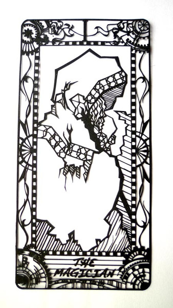 I 魔術師 切り絵 切り人きまぐれん さんのイラスト ニコニコ静画 イラスト
