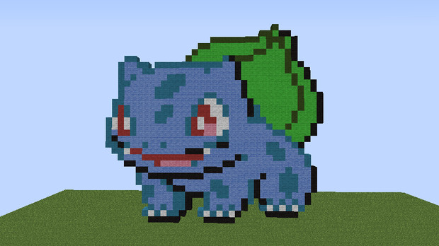 Minecraft フシギダネ にわかなえ さんのイラスト ニコニコ静画 イラスト