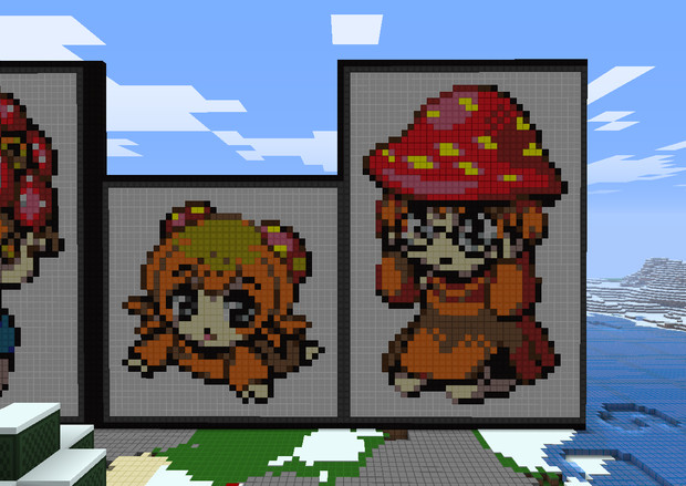 マイクラで パラス パラセクト 萌えもん 病気のコボルト さんのイラスト ニコニコ静画 イラスト