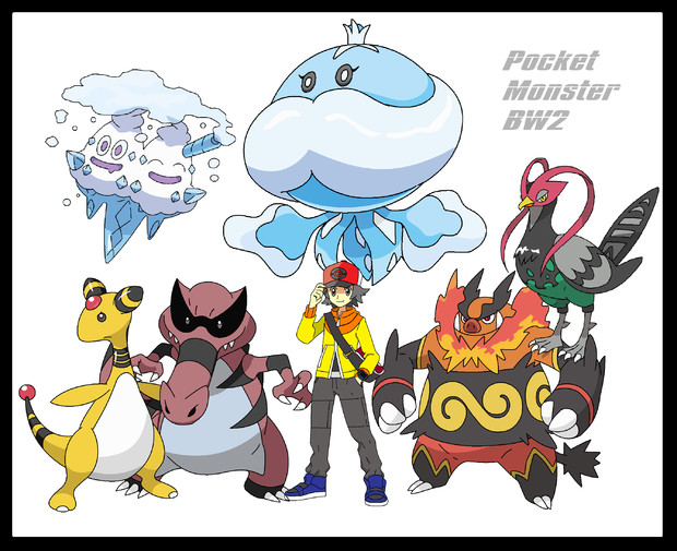 ポケモン 旅の仲間 ｂｗ２ Daku さんのイラスト ニコニコ静画 イラスト