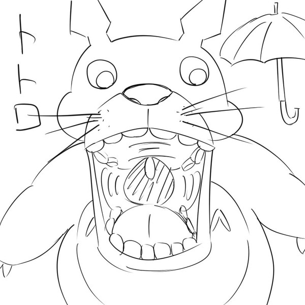 これは 誰がなんと言おうと トトロ です 音色 さんのイラスト ニコニコ静画 イラスト