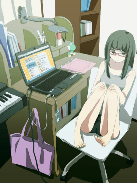 部屋が汚いので いかだ さんのイラスト ニコニコ静画 イラスト