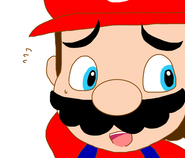 マリオ初描き リトヨシ さんのイラスト ニコニコ静画 イラスト