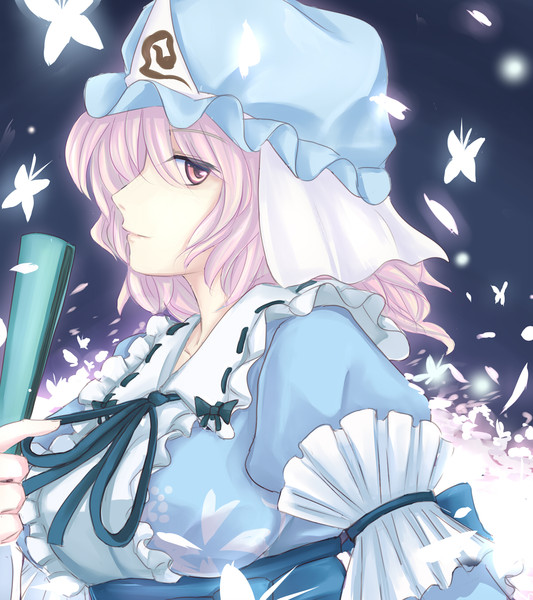 ゆゆ様の横顔 天流貞明 ワンチャン野郎 さんのイラスト ニコニコ静画 イラスト
