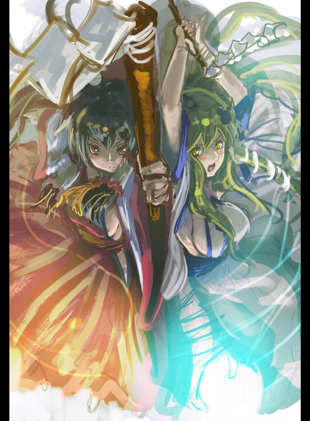 共闘巫女 Hey大将 さんのイラスト ニコニコ静画 イラスト