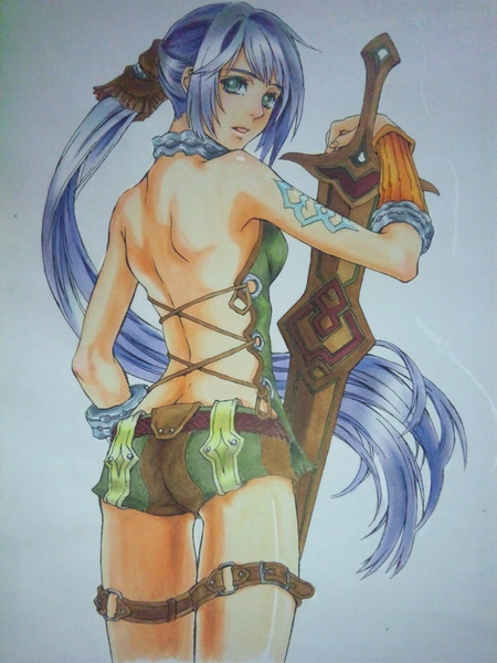 女戦士 小鷹 さんのイラスト ニコニコ静画 イラスト