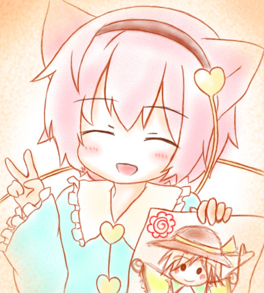 ほめてほめてー