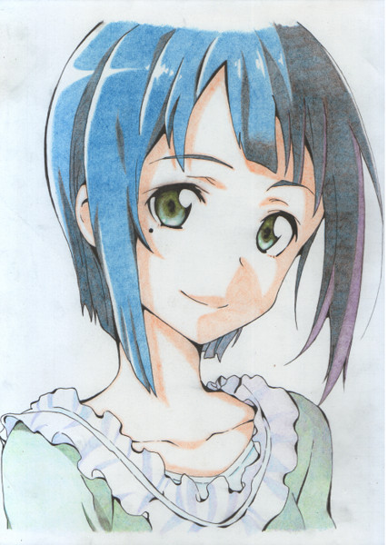 色鉛筆模写 サチ じんじん 色鉛筆修行中 さんのイラスト ニコニコ静画 イラスト