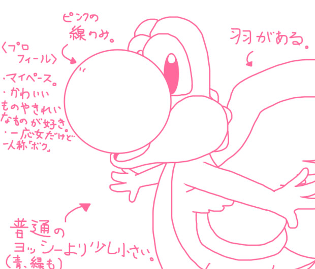 ピンクの子のプロフィールなど リトヨシ さんのイラスト ニコニコ静画 イラスト