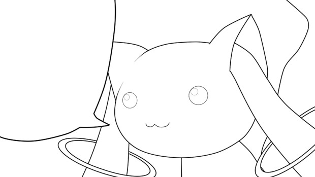線画qb ユメミ さんのイラスト ニコニコ静画 イラスト