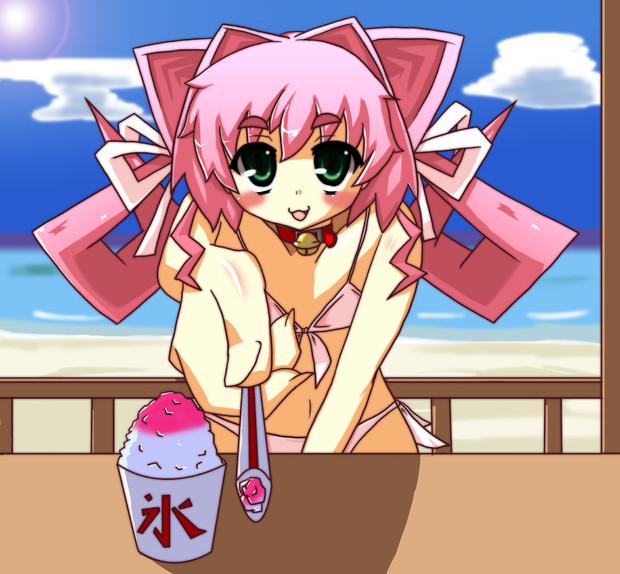 かき氷あ んたまさん ともねこまた さんのイラスト ニコニコ静画 イラスト