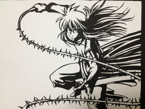 切り絵 蔵馬 Makerin さんのイラスト ニコニコ静画 イラスト