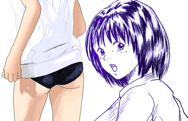 Zetman 天城小葉 ブルマ姿 ニコニコ静画 イラスト