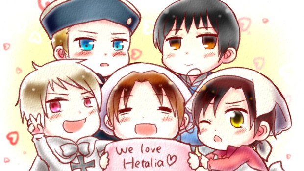 We love Hetalia♡