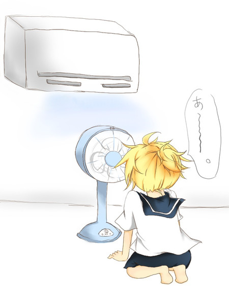 今日も暑いですね D 鈴奈月るな さんのイラスト ニコニコ静画 イラスト