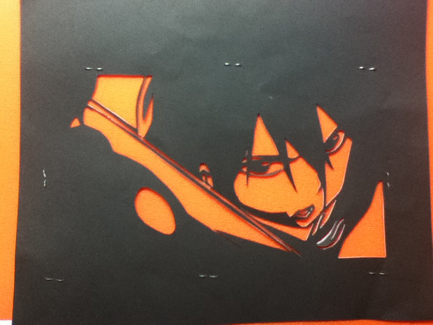 Sao 俺はソロだから数日オレンジになっても問題ない キリット 切り絵 ひらい さんのイラスト ニコニコ静画 イラスト
