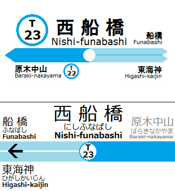 西船橋駅 【新旧比較】