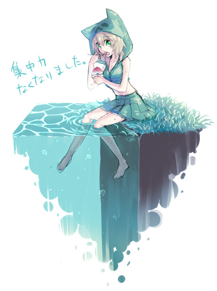 マイクラ 夏のクリーパーカー 無表示着信くるめ さんのイラスト ニコニコ静画 イラスト