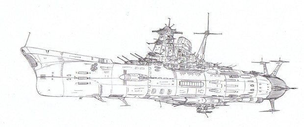 宇宙戦艦ナガト「自作艦」