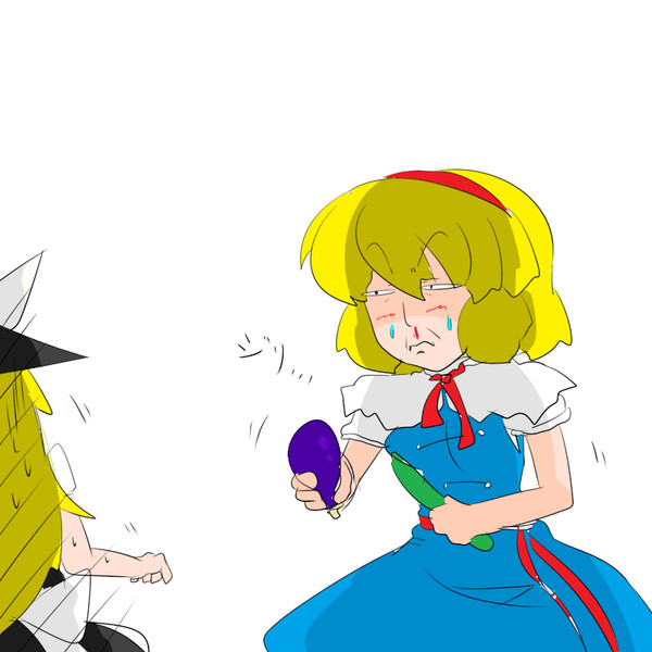 こう暑いとムラムラするよね 魔理沙 ネイル赤 さんのイラスト ニコニコ静画 イラスト