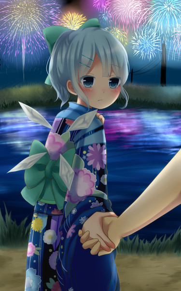 花火大会にて 三郎 むー さんのイラスト ニコニコ静画 イラスト