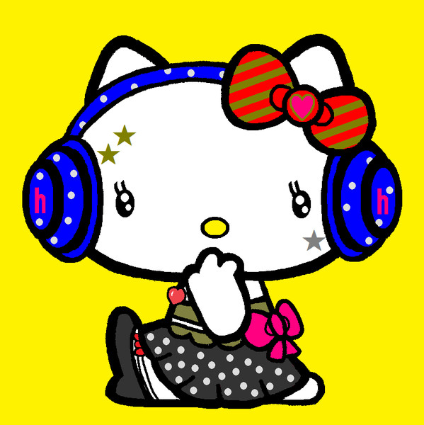 Djハローキティ キラキラおめめver せりる さんのイラスト ニコニコ静画 イラスト