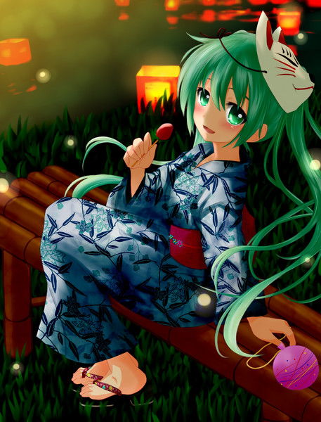 マスター 花火がとっても綺麗ですね Terun さんのイラスト ニコニコ静画 イラスト