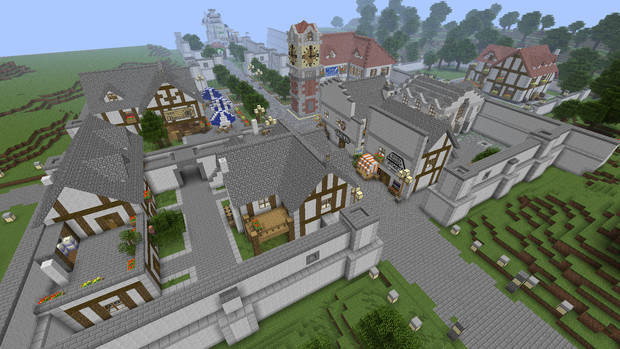 空の軌跡 ロレント市つくってみた Minecraft Taka さんのイラスト ニコニコ静画 イラスト
