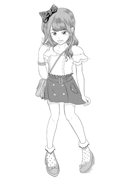 ファッション誌模写 たま さんのイラスト ニコニコ静画 イラスト