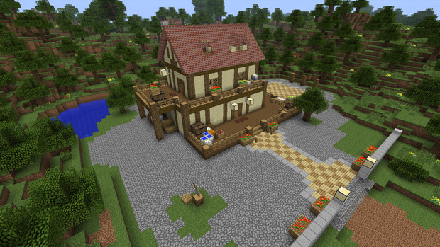 空の軌跡 ブライト家つくってみた Minecraft Taka さんのイラスト ニコニコ静画 イラスト