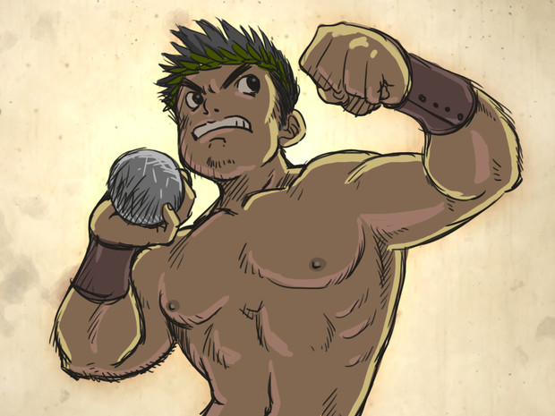 お題 砲丸投げ 羽田了也 さんのイラスト ニコニコ静画 イラスト