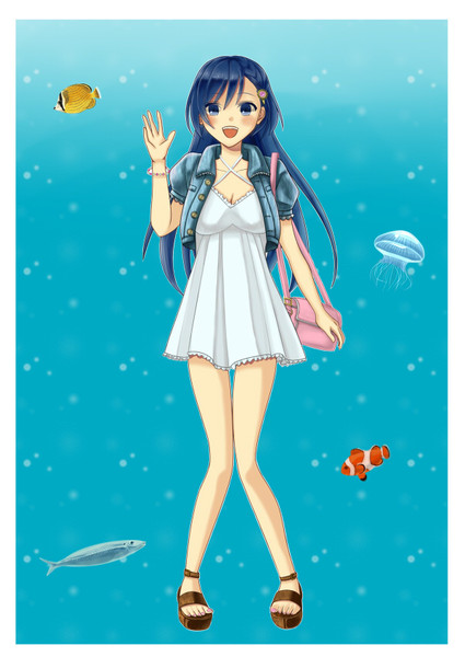 水族館デート つみき木馬 さんのイラスト ニコニコ静画 イラスト