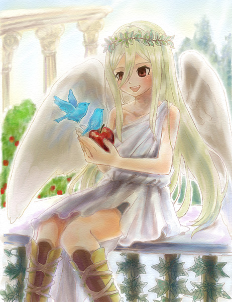 さえずりの響く庭園 ラズベリー さんのイラスト ニコニコ静画 イラスト
