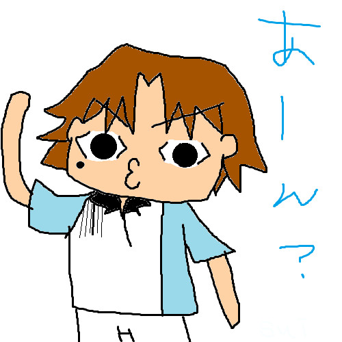 なんか描いてた