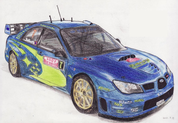 スバル　インプレッサ　ラリーカー【SUBARU IMPREZA】