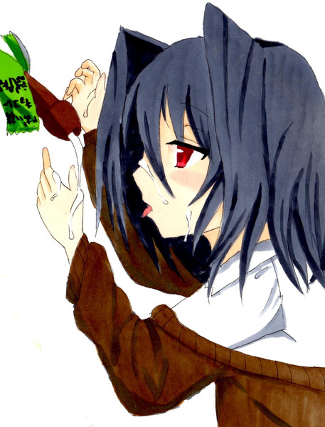 未散たんとやおい棒 チョコレート味試作品 テマ さんのイラスト ニコニコ静画 イラスト