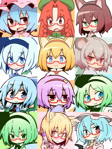 東方紅眼鏡 たいがー さんのイラスト ニコニコ静画 イラスト