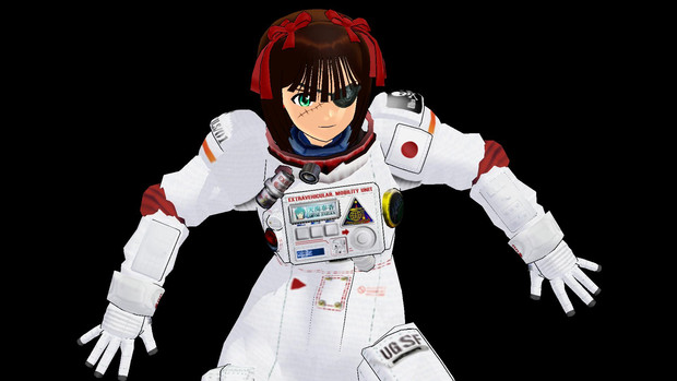 宇宙服リニューアルテスト Cyanp さんのイラスト ニコニコ静画 イラスト