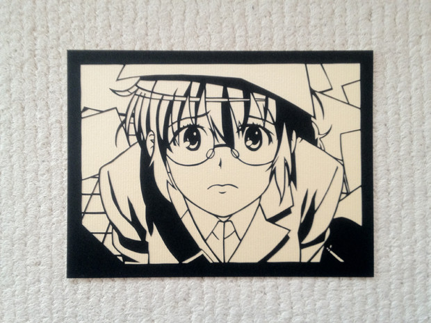 鉄装綴里 とある科学の超電磁砲 切り絵にしてみた ニコニコ静画 イラスト