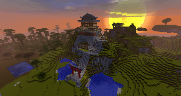 【Minecraft】神社