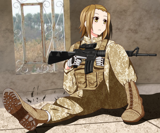 りっちゃん隊員 海兵隊 タロ次郎 さんのイラスト ニコニコ静画 イラスト