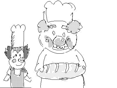 アニメ 黒いジャムおじさん セーガン さんのイラスト ニコニコ静画 イラスト