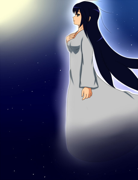 月夜の綺麗な晩に あなたを待つ ユウ さんのイラスト ニコニコ静画 イラスト