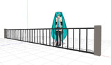 【MMDアクセ配布】柵