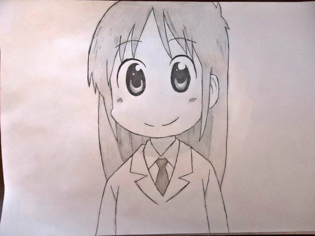 アニメ 日常 はかせを描いてみた リベンジ編 ニコニコ静画 イラスト