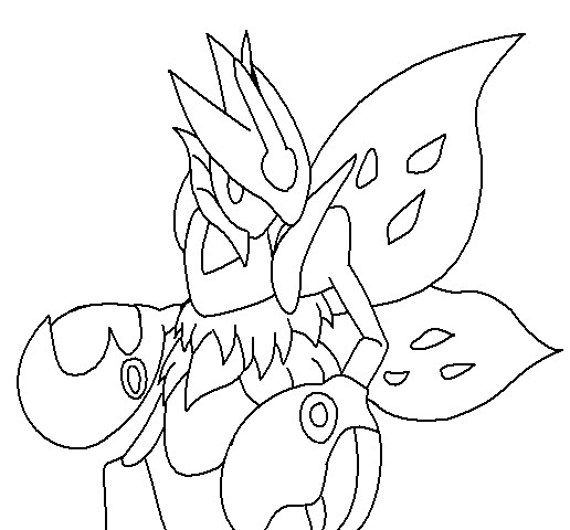 合成ポケモン描いてみたの線画 たねさん さんのイラスト ニコニコ静画 イラスト