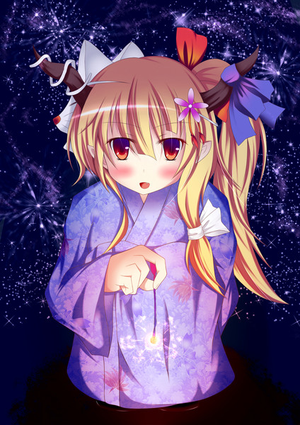 線香花火 秋月やい さんのイラスト ニコニコ静画 イラスト