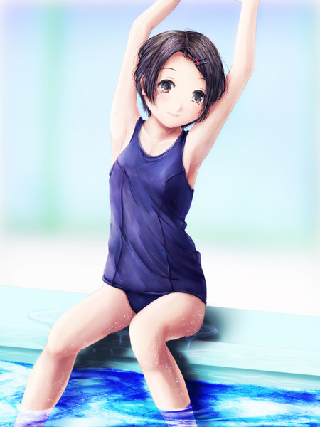 プールに行きたいですね Phazer さんのイラスト ニコニコ静画 イラスト