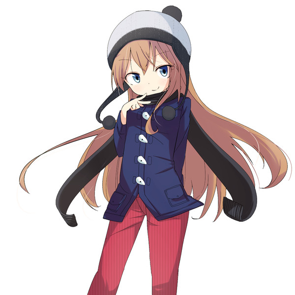 アニメ画像について ラブリーニット帽 イラスト