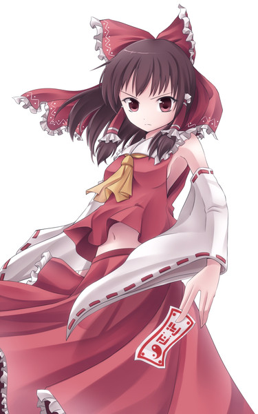 野生の霊夢が現れた ぽよん さんのイラスト ニコニコ静画 イラスト